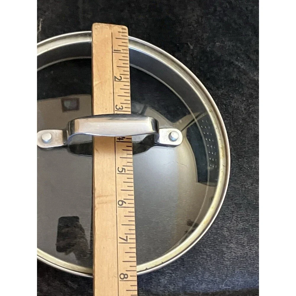 Glass Pan Pot Stainless Handle 7.25” Replacement Lid